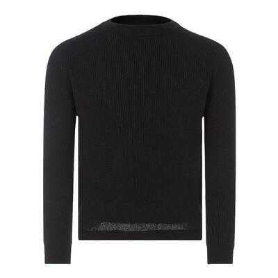 BURNS&FACTORY休闲坑条羊绒衫