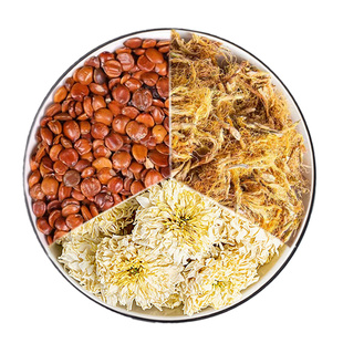 酸枣仁合欢花白菊花正品官方旗舰店干花山枣仁泡水的功效非中药材