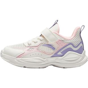 安踏儿童运动鞋女童鞋子冬季新款软底皮面童鞋小童宝宝鞋子跑鞋女