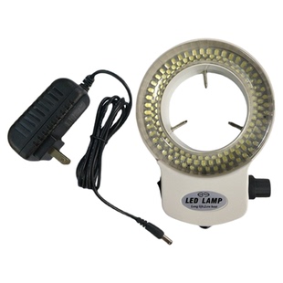 显微镜环形LED光源CCD工业相机视觉检测144颗灯珠可调亮度内径63