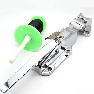 锌合金冷库门锁1178冷冻库凸平门安全把手速冻冷藏库门锁制冷配件