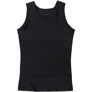 男士塑身衣束身束腰收腹背心紧身塑形胖子大码束胸收肚子藏肉神器