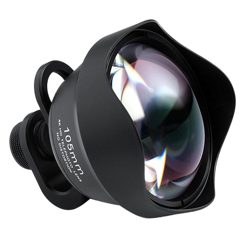 PHOLES镜皇人像特写长焦105mm手机通用外置镜头大光圈专业单反级