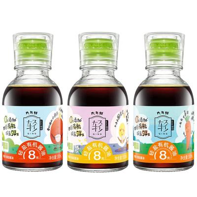 六月鲜轻8克有机酱油100mL