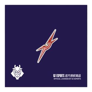 G2 ESPORTS十周年纪念金属队徽徽章配饰胸针M0NESY同款昂恩电竞