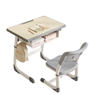 免安装中小学生升降课桌椅学校家用儿童学习写字书桌辅导班培训桌