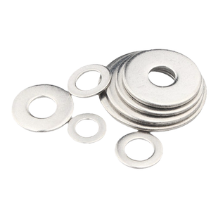 201不锈钢平垫金属垫圈加大厚平垫圈垫片螺丝介子M3M4M5M6M14-M16