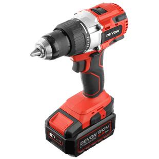 大有120牛无刷锂电钻多功能冲击钻手持充电手电钻电动螺丝刀5282