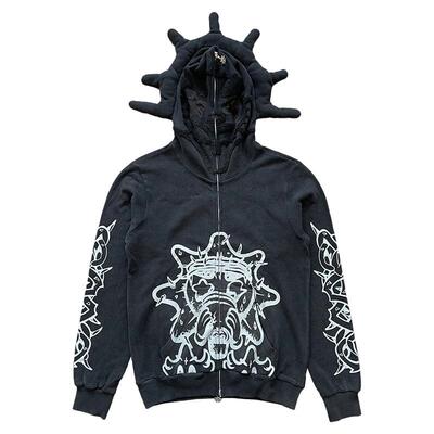Glo Gang Eroded Glo Thermal Hoodie 饮料卡通休闲洗水连帽卫衣