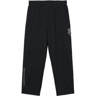 NMAX大码男装秋季330g重磅加绒卫裤纯色运动收脚口宽松休闲裤