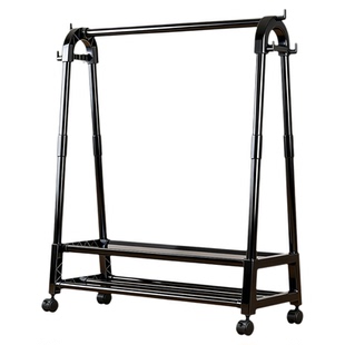 晾衣架落地室内阳台家用挂衣架2025新款加粗加厚多功能晒衣服架子