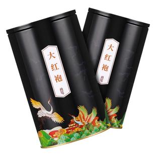 中闽峰州新茶大红袍茶叶浓香型高山大红袍礼盒装散装100g罐装