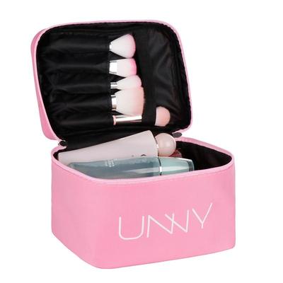 便携化妆包大容量多功能小号韩国简约少女心防水随身收纳品袋网红