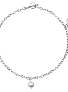 AWE潮流明星同款钛钢嘻哈项链