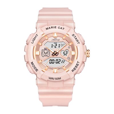 迪士尼手表学生新款夜光防水百搭