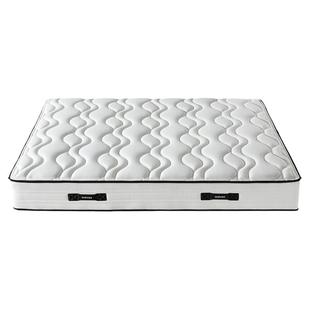 全友家居床垫独立弹簧袋装竹炭乳胶海绵1.8米家用护脊床垫