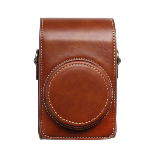 适用理光GR3X相机包挎包佳能g7x2 M3索尼黑卡RX100 GR4皮套LX10