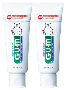 G·U·M米菲防蛀儿童专用牙膏