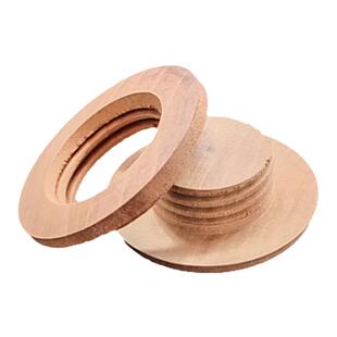 实木酒葫芦口盖螺纹口盖葫芦塞子中接口盖葫芦龙头配件葫芦嘴开口