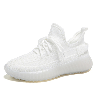 夏季新款椰子鞋运动休闲鞋透气网面飞织薄款百搭学生跑步时尚女鞋