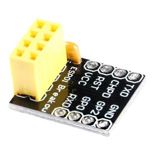 ESP01/S转接板8266底座无焊配针直插面包板 拓展Wifi收发器模块