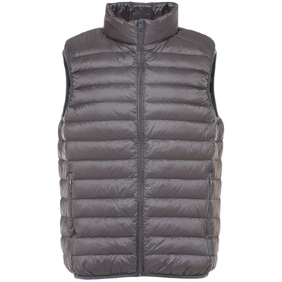 加肥加大轻薄款羽绒立领马甲坎肩