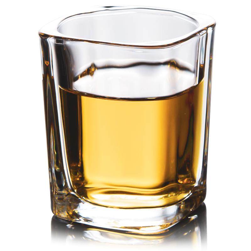 白酒杯家用玻璃套装小号2两