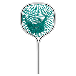 一体成型不锈钢大物抄网捞鱼尼龙网渔具鱼网超硬渔捞赶海网抄捞子