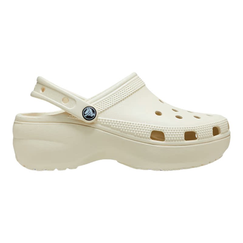 CROCS卡骆驰女Platform经典云朵厚底增高沙滩洞洞拖鞋206750