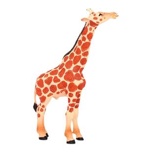 儿童启蒙仿真野生动物玩具驯鹿穿山甲食蚁兽土豚玩具摆件实心模型