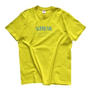 章自豪 Supreme 20SS Anno Domini 公元纪年 短袖 男女 T恤 Tee