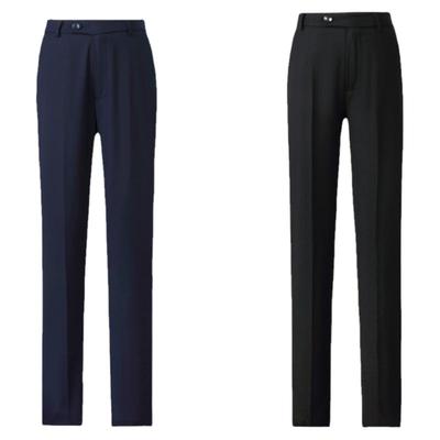 罗蒙秋冬男女同款高腰工作服裙子西裤子直筒长裤职业装上班工装