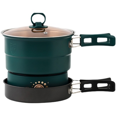 110伏美日加韩规折携分体电煮锅