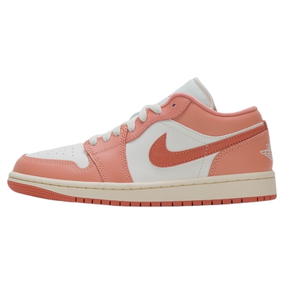 NIKE耐克女鞋Air Jordan 1 Low 粉色AJ1篮球鞋低帮板鞋DC0774-180