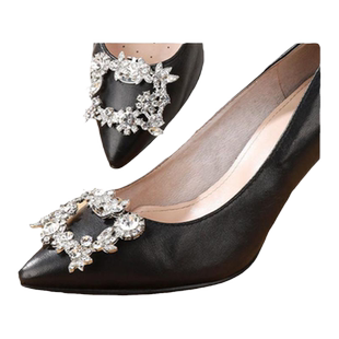 高跟鞋配饰可拆卸鞋扣水钻石女鞋头上鞋面装饰品配件鞋花鞋子配饰