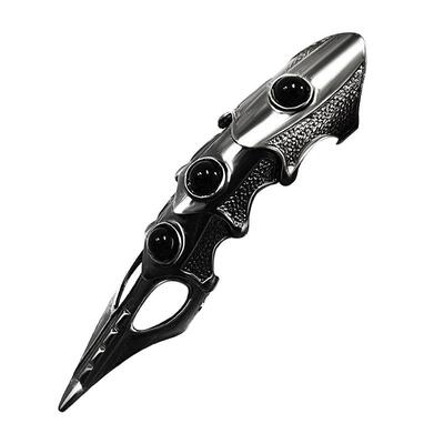 外骨骼手环骷髅骨架戒指尾戒