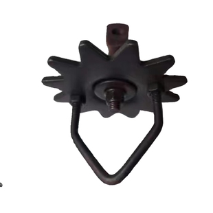 悬挂流水线配件12齿旋转吊具输送链条挂具承重100公斤