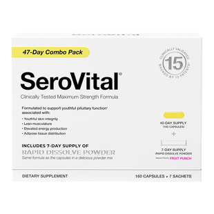 美国直邮 SeroVital-HGH 奥普拉胶囊 减*龄逆*龄胶囊 进口