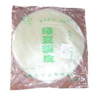 绿豆粉皮仙佳400gx4袋干货凉皮水晶凉拌菜宽粉皮正宗山东定陶特产