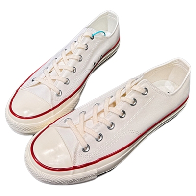 男女小白鞋休闲百搭透气帆布鞋