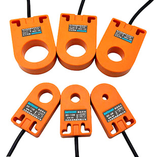 电感式环形接近开关检测孔径6,8,10,15,20,25,30mm检测螺丝弹簧等