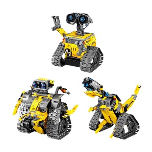 万致积木瓦力编程机器人儿童益智力拼装遥控玩具模型男孩生日礼物