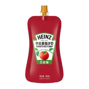 亨氏番茄酱番茄沙司320gx1袋蕃茄酱蕃茄沙司三明治食材家用薯条酱