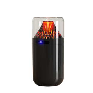 车载香薰机自动喷香氛机精油专用家用桌面七彩火焰山加湿器氛围灯