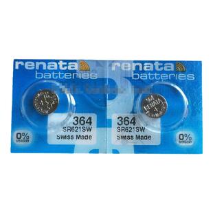 RENATA瑞士 364纽扣电池 氧化银 1.55V 纽扣电池 手表电池SR621SW
