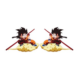 筋斗云孙悟空车贴创意汽车车窗车身装饰贴画桃白白电动摩托车贴纸