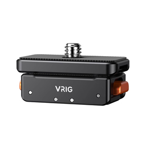 VRIG AC07适用影石Insta360X4 X3 X5配件磁吸快拆转接底座金属两爪1/4螺孔DJI大疆pocket3全景运动相机三脚架