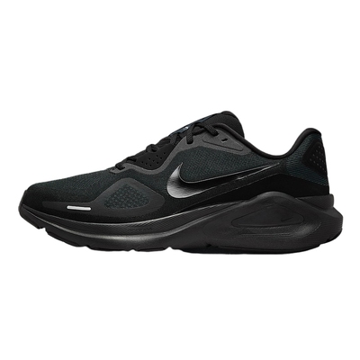 耐克男鞋NIKE STRUCTURE 26 黑色稳程透气轻便跑步鞋HJ1102-001