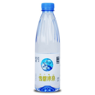 阿尔泰山雪都冰泉天然低氘冰川小分子饮用矿泉水500ml*24瓶整箱装