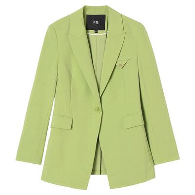 通勤风中长款上衣外套